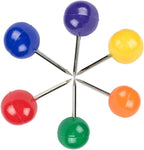 JAM PAPER Colorful Push Pins - Image 4