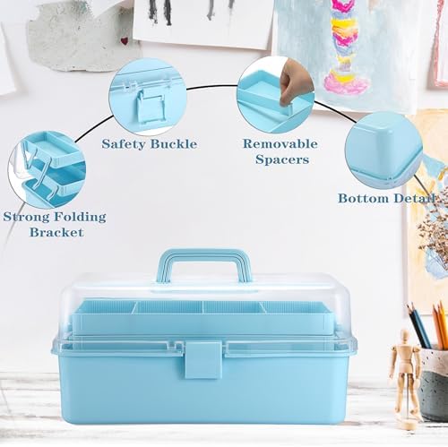 tackle box, 15-inch extra large art storage box, package contents