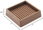 VOCOMO 2X2 Rubber Caster Cups, Non Slip Furniture Pads, Anti-Slip Gripper - Image 10