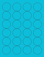 8-1/2 x 11" Neon Color High Light Fluorescent Labels by NextDayLabels