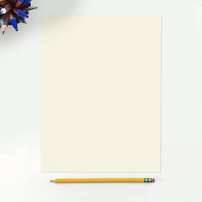 LUXPaper 8.5" x 11" Classic Crest Paper | Letter Size | Natural White | 24lb. - Image 3