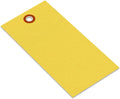 SmartSign 4.75 x 2.375 inch “Yellow” Blank Tyvek Shipping Tags