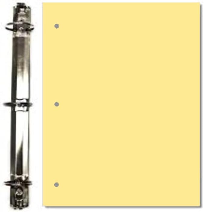 Copy And Printing Color Paper, 20 Lb. 3 Hole Punch 500 Sheets Per Ream. - Image 2