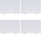 4PCS Desk Dividers Office Partitions, Privacy Desk Panel Protective, Acrylic - Image 2