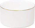 HANKOR Paper Clip Holder - Ceramic Paperclip Holders for Desk, Binder Paper Clip Dispenser Organizer (White)