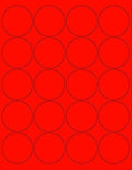 NextDayLabels - 8-1/2 x 11 Neon Color High Light Fluorescent Labels by NextDayLabels