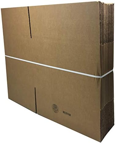 uboxes moving boxes bundle of 18"x14"x12" (medium boxes, side view