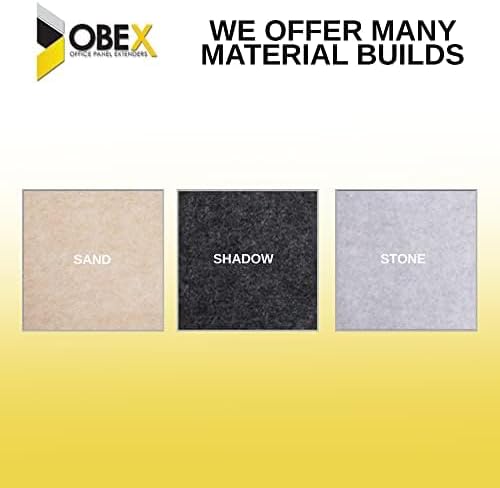 OBEX Free Standing Desk PET Privacy Screen, Table Top Home & Office Furniture - Image 4