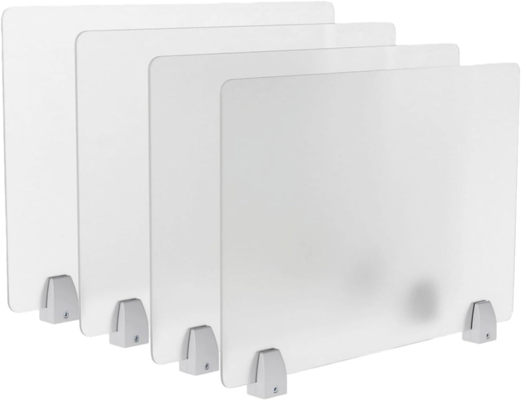 tonchean 4PCS Desk Dividers Office Partitions, Privacy Desk Panel Protective