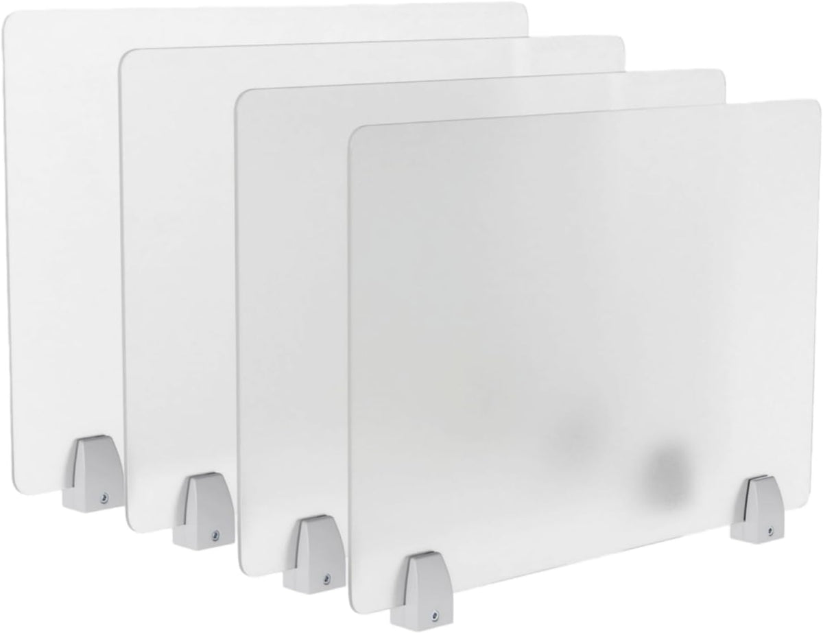 tonchean 4PCS Desk Dividers Office Partitions, Privacy Desk Panel Protective