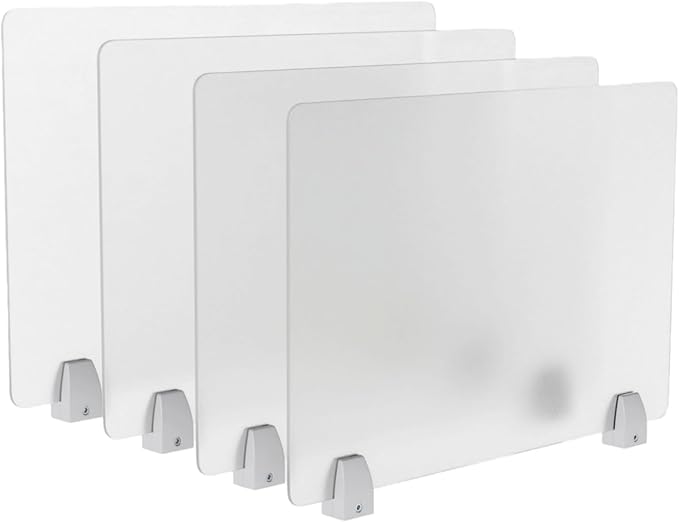 tonchean 4PCS Desk Dividers Office Partitions, Privacy Desk Panel Protective by tonchean