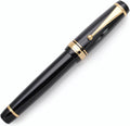 xixixiaozhu Metal Big Fountain Pen, Medium Nib 0.7mm, Includes Ink Converter & by xixixiaozhu
