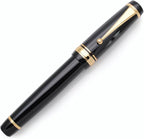xixixiaozhu Metal Big Fountain Pen, Medium Nib 0.7mm, Includes Ink Converter & by xixixiaozhu