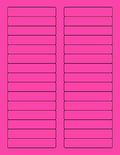 8-1/2 x 11" Neon Color High Light Fluorescent Labels by NextDayLabels