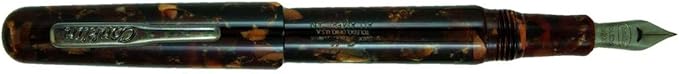 Conklin All American Fountain Pen in Brownstone – Fine Nib, Elegant Brown by Conklin