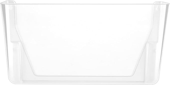 Amazon Basics Expandable Plastic Wall Pockets, File Organizer, Letter Size - Image 2