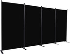 CHOSENM Room Divider, 4 Panel Folding Privacy Screens by CHOSENM