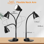 bohon led desk lamp with usb charging port on a desk or shelf