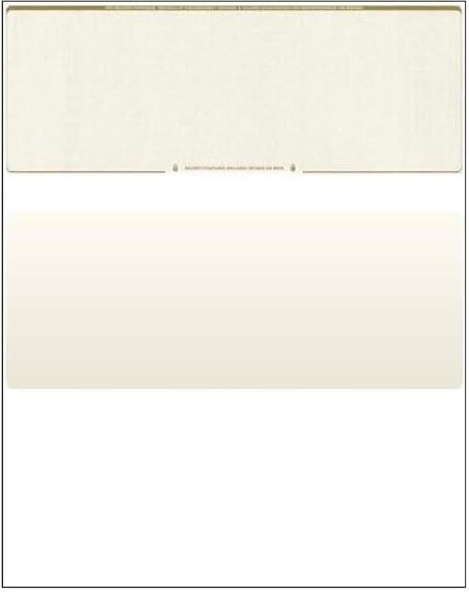 Compuchecks Gold Diamond Blank Check Paper by Compuchecks