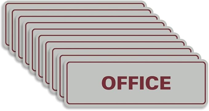 Signs ByLITA Standard Office Sign by SignsByLITA