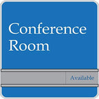 NapTags Conference Room Slider Signs by NapTags