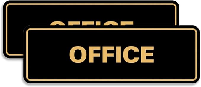 Signs ByLITA Standard Office Sign by SignsByLITA