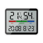 Luzsco Digital Hygrometer Indoor Thermometer, Clock by LUZSCO