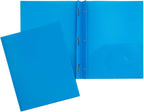 JAM PAPER Plastic Color POP Folders by JAMPaper