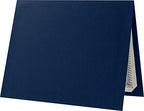 LUXPaper 9.5" x 12" Certificate Holders | Nautical Blue Linen | 100lb. Cover | by LUXPaper