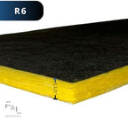 f&l r6 fiberglass board acoustic insulation panels –, close-up detail