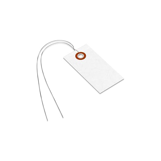 SmartSign White Shipping Tags, Size #1 - Image 2