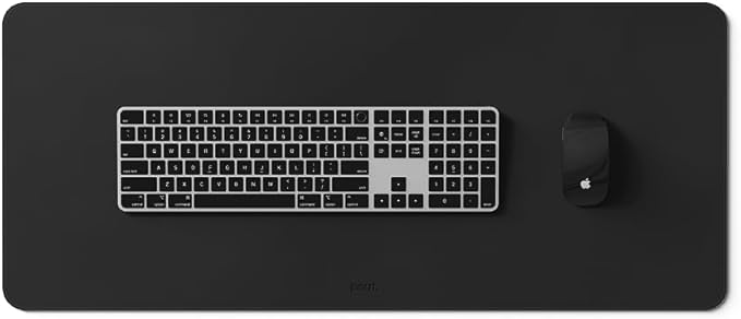 POUT TekDec Mat – Vegan Leather Desk Pad, Water-Resistant Surface, Anti-Slip - Image 2