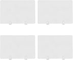 4 Pcs Desk Divider Privacy Panel, 23.6”L X15.8”W Frosted Acrylic Desk Privacy - Image 3