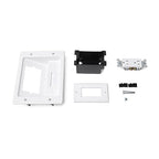 Wall Cable Concealer Management Kit, Recessed Outlet Behind TV - Image 8