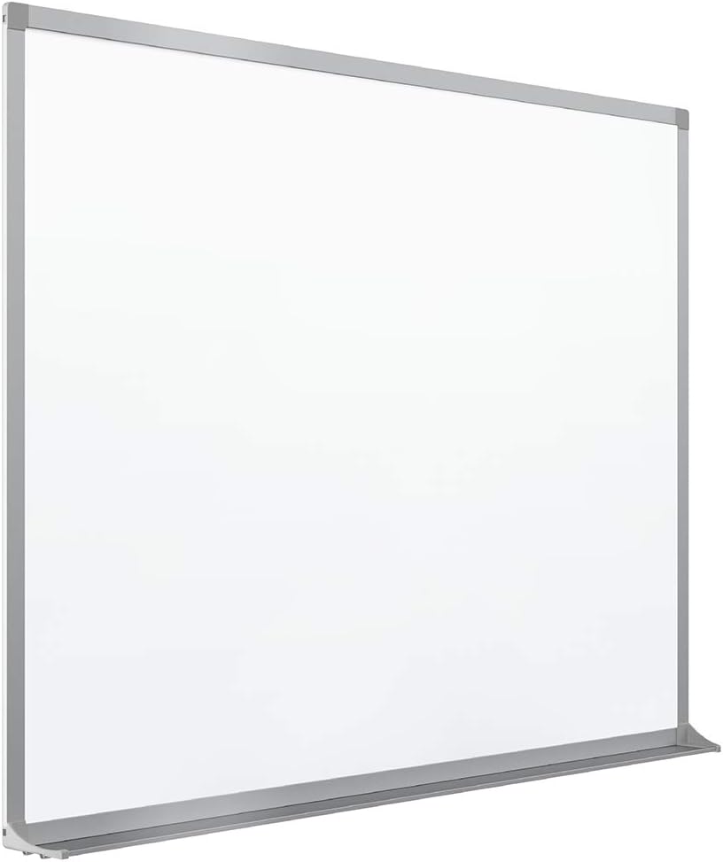Quartet Dry Erase Magnetic White Board 72"W x 48"H, Porcelain White...