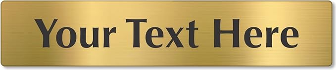 SmartSign Custom Brass Sign - Image 6