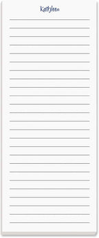 Current Elegant Lined Personalized Notepads – Set of 3, 50-Sheet Pads, 3 1/4 x - Image 6