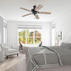 prominence home saybrook 52 inch farmhouse led indoor shown in use