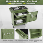 dreamade 5-drawer tool chest combo, rolling tool cabinet, package contents