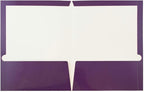 JAM PAPER Laminated Two Pocket Glossy Folders - Image 2