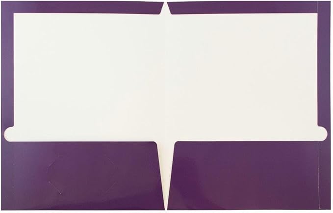 JAM PAPER Laminated Two Pocket Glossy Folders - Image 2