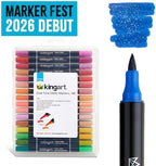 kingart 48-piece acrylic paint marker set – 2mm, view 12