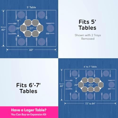 Light Gray- The Lazy Susan Revolution - The First Patented Lazy Susan Turntab...