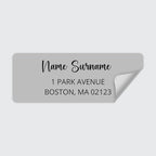 Dotty about Paper Personalized Grey Colorblock - Image 4