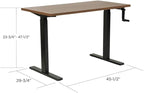 American Furniture Classics OS Home and Office 23004K Desk and Privacy Screen - Image 3