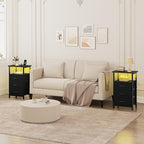 vagusicc night stand set 2 with charging station, main product view