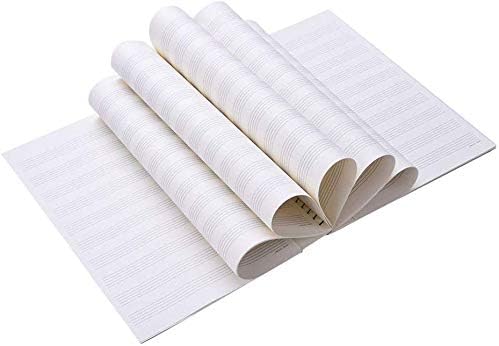 10 Pcs Music Notebook, Music Staff Notebook, 50 Sheets/100 Pages Blank Sheet - Image 7