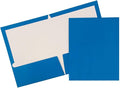 JAM PAPER Laminated Two Pocket Glossy School Folders by JAMPaper