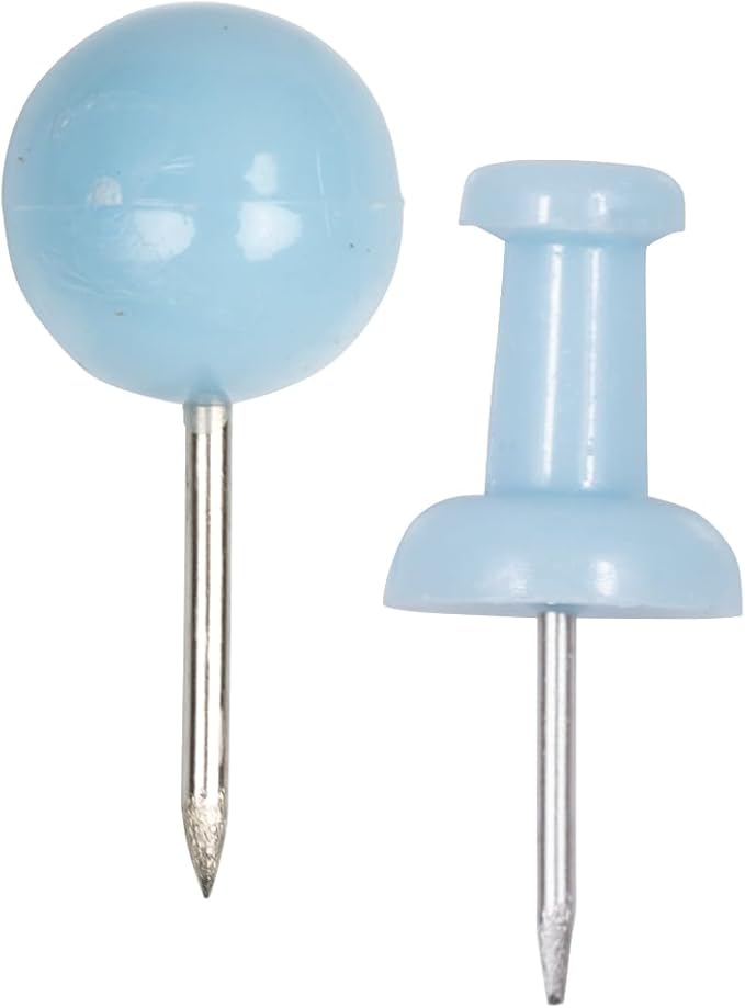 JAM PAPER Colorful Push Pins - Image 3