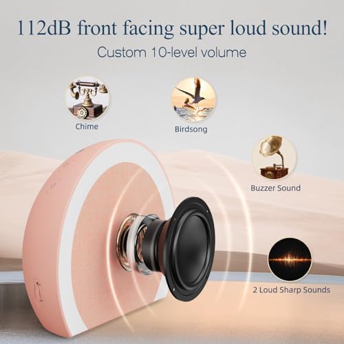 anjank loud alarm clock with wireless bed shaker, package contents